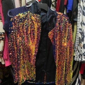 Sequin jacket